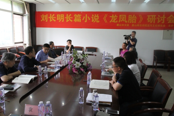 長篇小說《龍鳳胎》研討會在我校召開