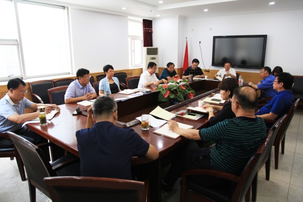 校黨委理論學習中心組集中學習習近平總書記7.26重要講話精神和對河北工作的重要指示等會議精神