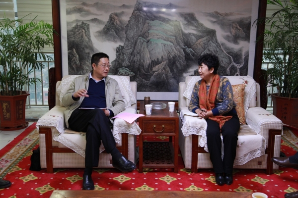 河北省教育廳王廷山副廳長到我校調研學科建設工作