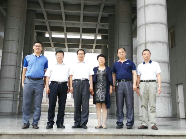 河北工程大學黨委常委王林昌一行來我校考察