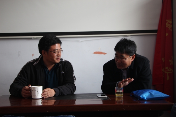 我校劉正理研究員到六合店村調研